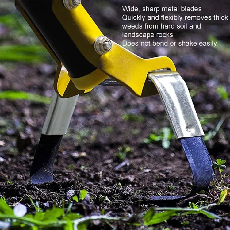 MYL-10 Biner de jardinage à tige de 1,2 m en 3 sections avec étrier