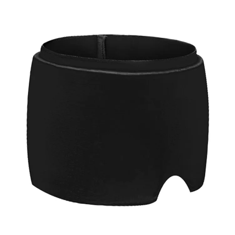 H08198 Gel Ice Pack Migraine Relief Cap Reusable Headache Relief Hat, FDA & MSDS Certificated / No CE (ST) - Noir