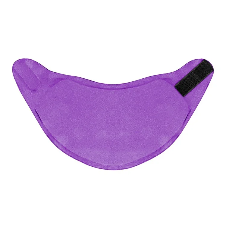 H08205 Gel Médical Grade Cou Sac de Glace Réutilisable Soulagement de la Douleur Thérapie du Froid Compresse Cou Wrap (ST) - Pourpre