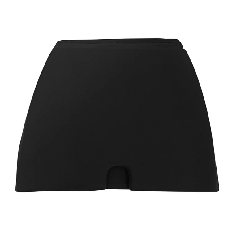 H08189 Bandeau de soulagement des migraines à double couche Gel réutilisable Chaud Froid Thérapie Casque contre les maux de tête (ST) - Noir 