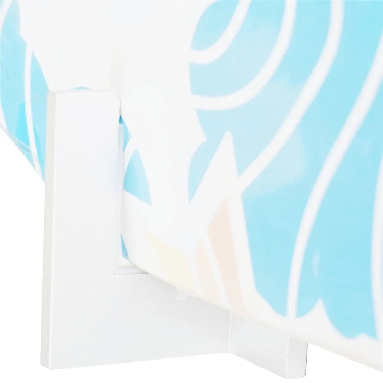 YX002 One Pair Home Longboard Wall Hanger Skateboard Storage Mount Rack Organizer Display Holder - White