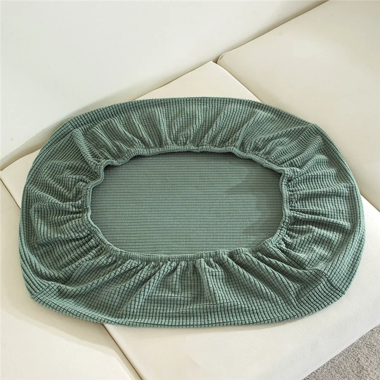 Corduroy Sofa Cover Stretch Sofa Slipcover Seat Cushion Furniture Protector Home Decoration (Widen Single Person) - Green