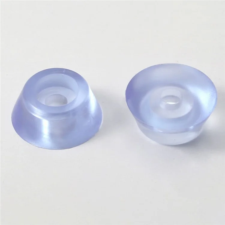 10Pcs / Set 16x5.5mm PVC Table Chair Leg Tips Mats Floor Protectors Furniture Pads for Chair Table Sofa Feet, Size: S