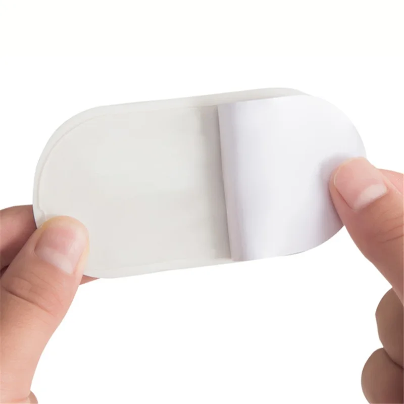 FZT030 Wall Protector PVC Door Stopper with Storage Holder for Home Office, 9.5*4.8*3.5cm (ST) - Blue