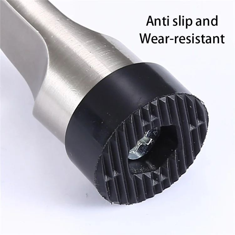 Kickdown Door Stopper with Rubber Tip, Anti-Collision Zinc Alloy Heavy Duty Door Stops, Door Holder - Brushed Green Bronze