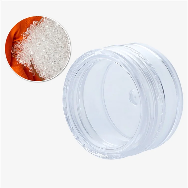 12Pcs / Set 15g Sample Pots Cream Jars Empty Cosmetic Container Plastic Travel Small Makeup Jars - Black