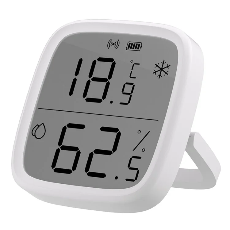 SONOFF SNZB-02D Zigbee 3.0 Sensor Pantalla LCD Sensor inteligente de temperatura y humedad que funciona con Alexa y Google Home