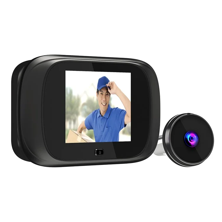 DD1S 2.8-inch Screen Intelligent Visual Doorbell Battery Powered Home Doorbell Surveillance Security Device (No Battery)