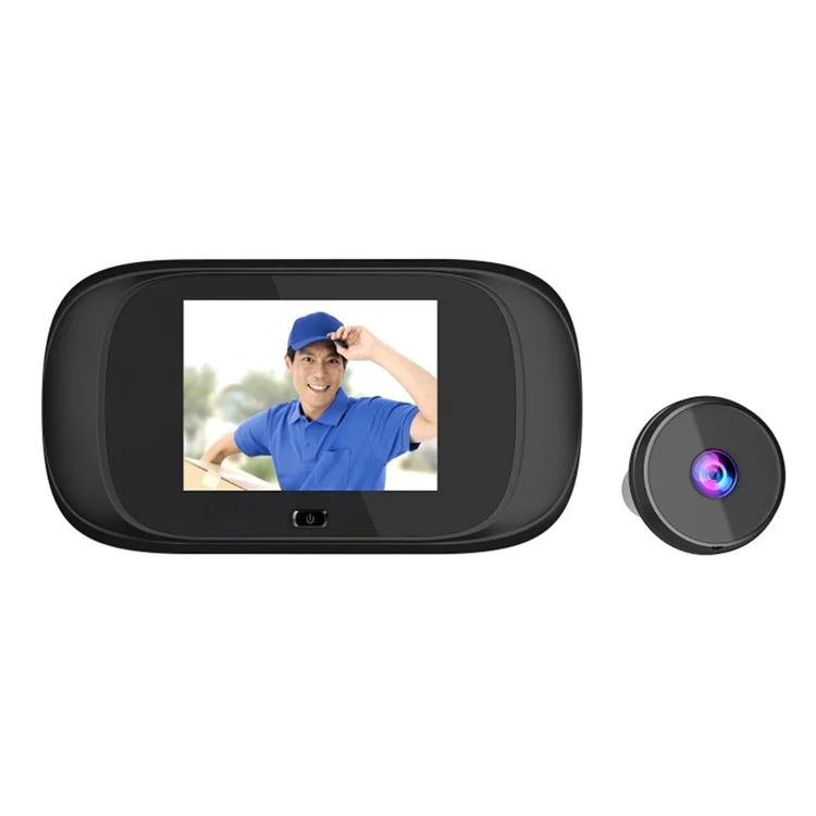 DD1S 2.8-inch Screen Intelligent Visual Doorbell Battery Powered Home Doorbell Surveillance Security Device (No Battery)