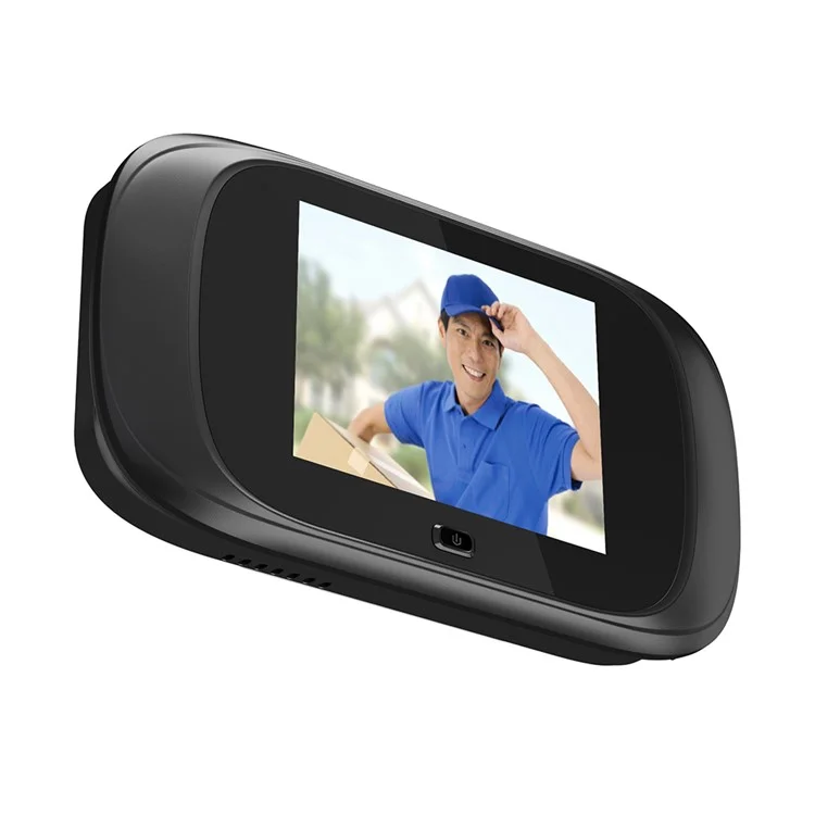 DD1S 2.8-inch Screen Intelligent Visual Doorbell Battery Powered Home Doorbell Surveillance Security Device (No Battery)