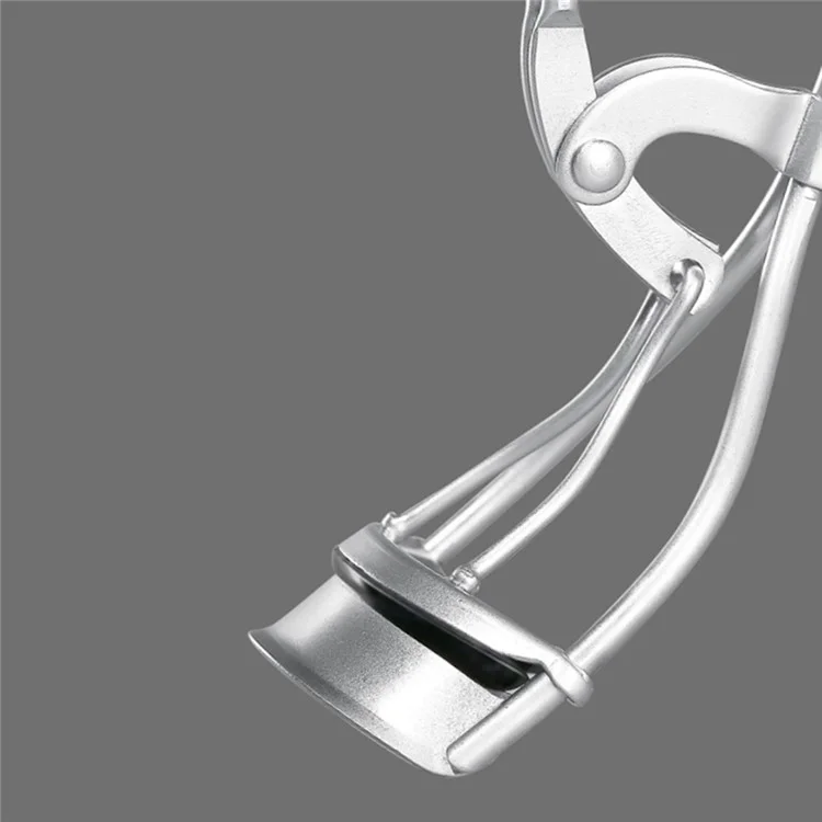 KINEPIN J1041 Pinza arricciaciglia in acciaio al carbonio Strumento per il trucco di bellezza Arricciaciglia naturali a lunga durata con cuscinetto in silicone 