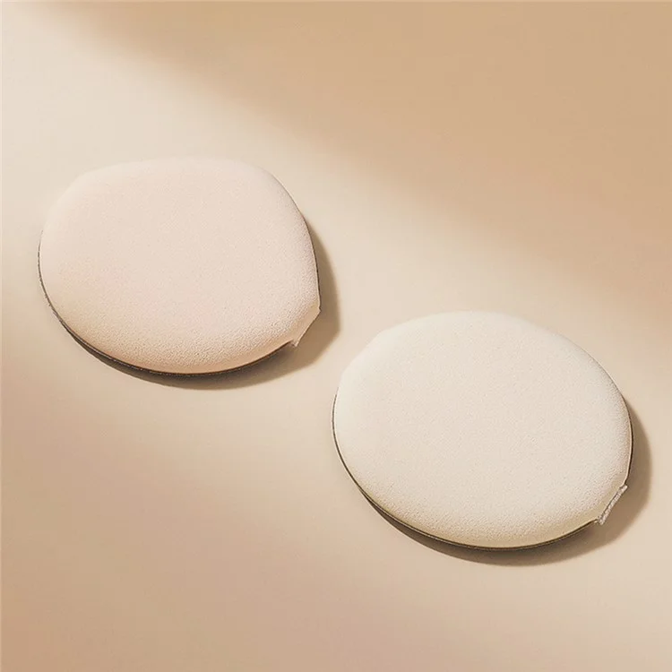 KINEPIN 2 Pièces Éponge de Maquillage Poudre Coussin d'Air Humide et Sec Utilisation Double (ST) - J1034 Goutte d'eau / Gris+Bleu 