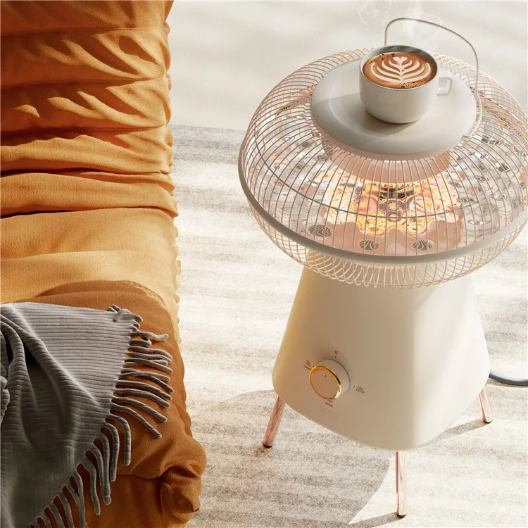 Radiateur électrique SOTHING 1000W HDPE Tube en carbone Chauffage Inclinaison Protection Maison Bureau Réchauffeur, Prise UE