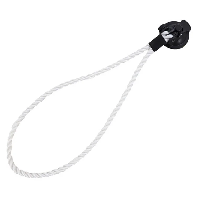 Support de chapeau de cowboy avec ventouse pour voiture, camion et SUV, maintient votre chapeau en sécurité sur le tableau de bord - Blanc
