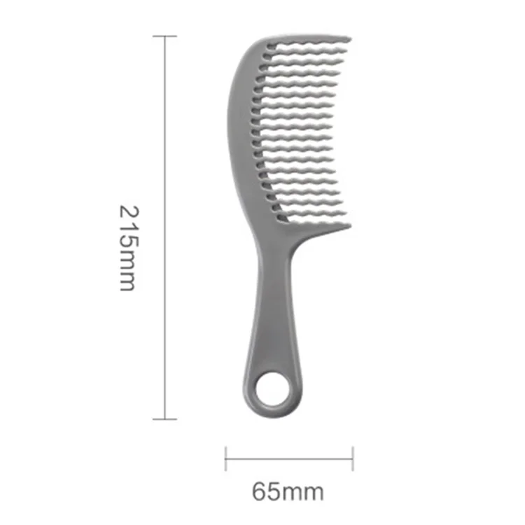 KINEPIN J1072 Peigne à cheveux à dents larges pour cheveux bouclés humides