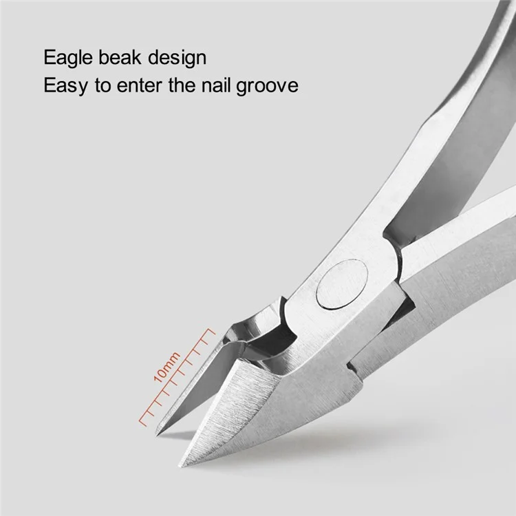 KINEPIN J1052 Cuticle Nippers Scissors Cutters Stainless Steel Nail Care Tool for Manicure Pedicure