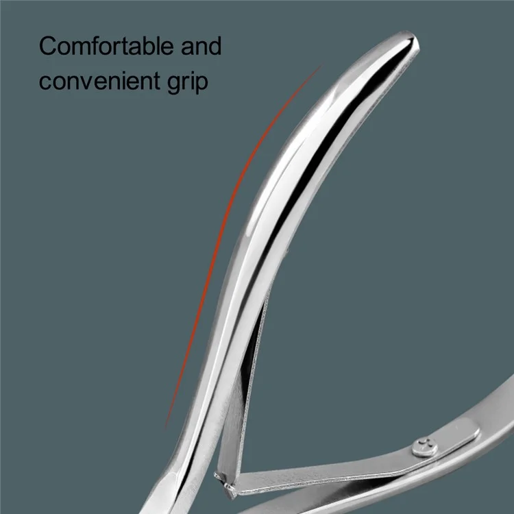 KINEPIN J1052 Cuticle Nippers Scissors Cutters Stainless Steel Nail Care Tool for Manicure Pedicure
