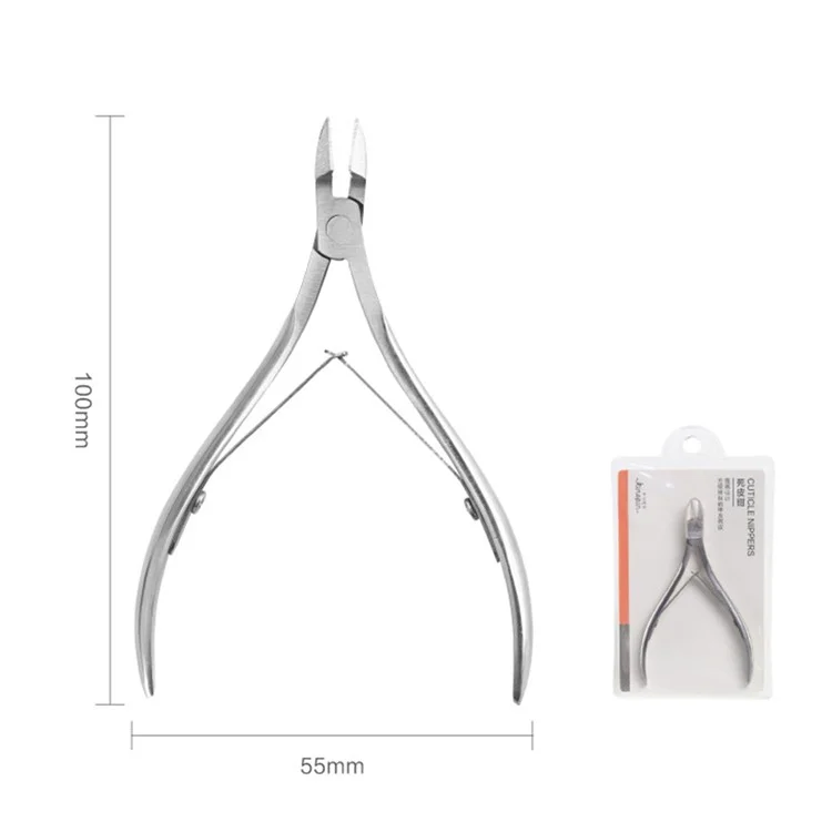 KINEPIN J1052 Cuticle Nippers Scissors Cutters Stainless Steel Nail Care Tool for Manicure Pedicure