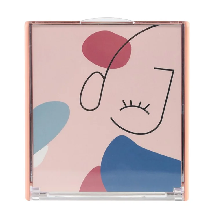 KINEPIN J1083 Espejo Portátil Plegable Super HD Pequeño Espejo de Mesa para Maquillaje para Viajes y Dormitorios
