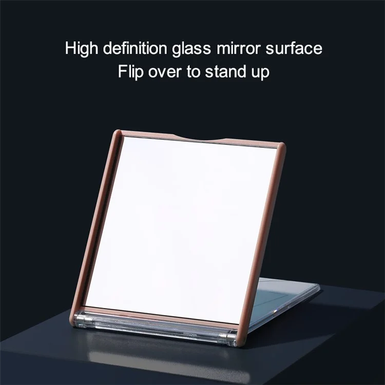 KINEPIN J1083 Espejo Portátil Plegable Super HD Pequeño Espejo de Mesa para Maquillaje para Viajes y Dormitorios