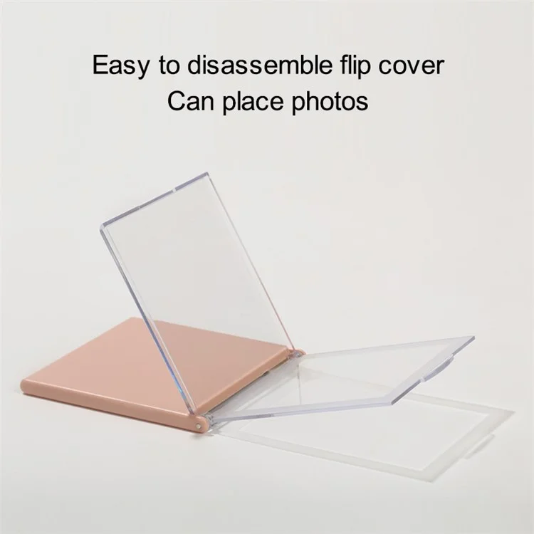 KINEPIN J1083 Espejo Portátil Plegable Super HD Pequeño Espejo de Mesa para Maquillaje para Viajes y Dormitorios