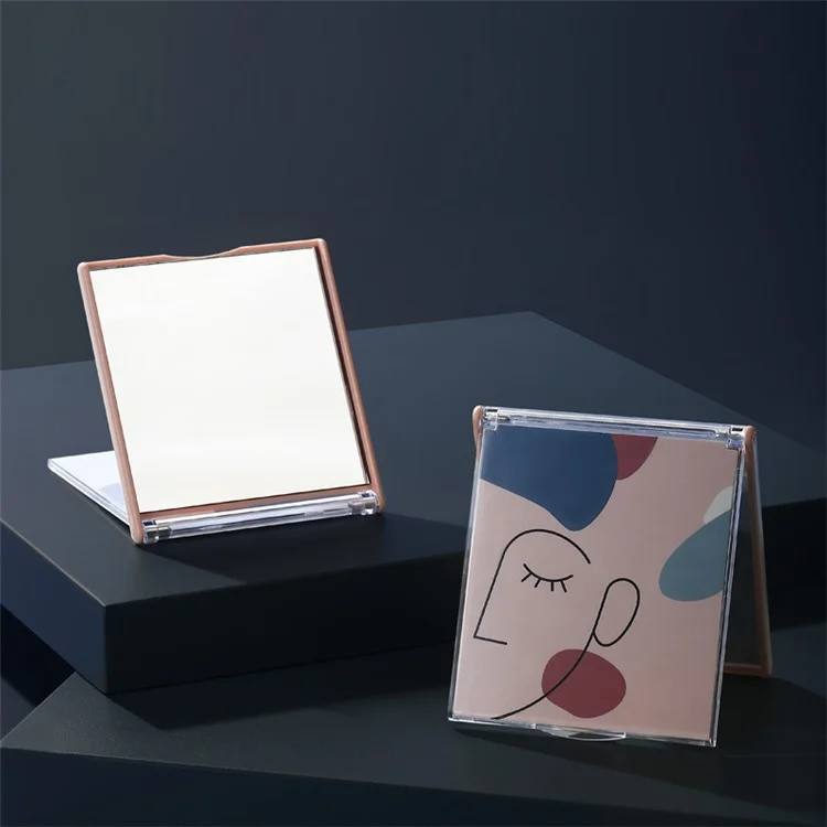 KINEPIN J1083 Espejo Portátil Plegable Super HD Pequeño Espejo de Mesa para Maquillaje para Viajes y Dormitorios
