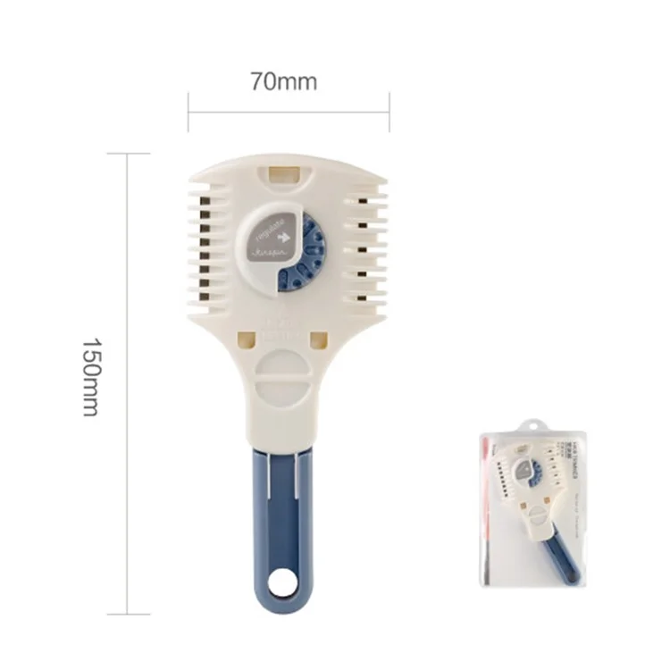 KINEPIN J1081 Aparador de Cabelo Pente Aparador de Cabelo Duplo Lado Pente Escova para Salão de Casa