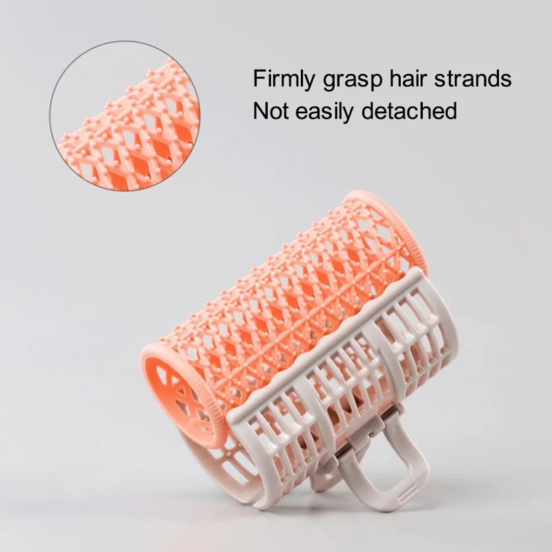 KINEPIN J1092 3Pcs / Set Manual Hair Curler Roller Self Grip Clip-On Hairdressing Curler for Women Girls
