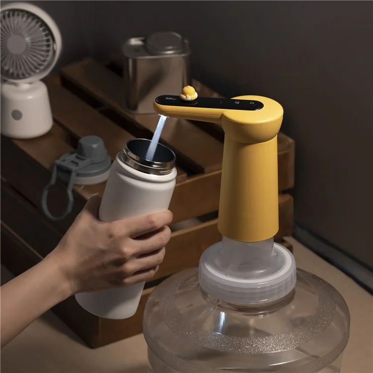 SOTHING Fun Swim Ring Chick 4 Niveles Dispensador de Agua Eléctrico Automático Bomba de Botella de Agua (Sin Certificación de la FDA, Sin BPA) - Versión Ligera