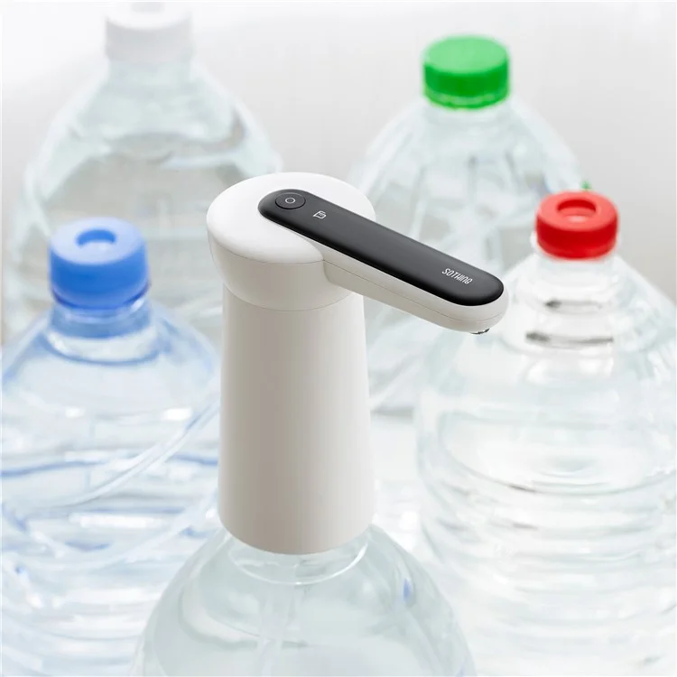 SOTHING Pro Pompe automatique pour bouteille d'eau 4 Niveaux Distributeur d'eau électrique (Sans BPA, Pas de certification FDA) - Version Légère 