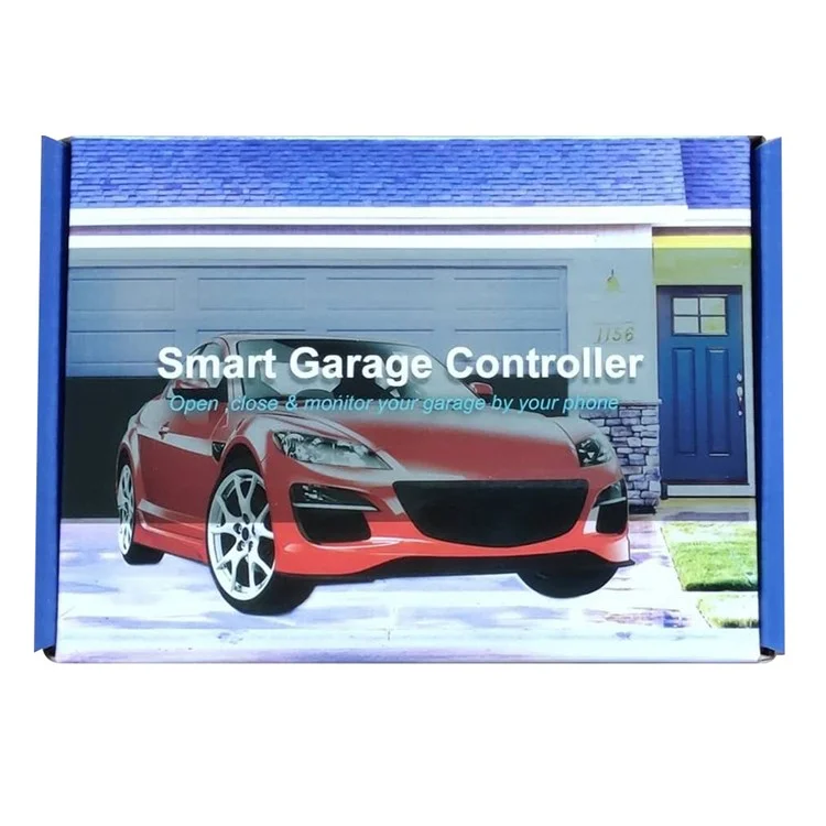 Controlador de porta de garagem inteligente Tuya WG-088 16A WiFi, controle de voz (com CE) - Plugue dos EUA