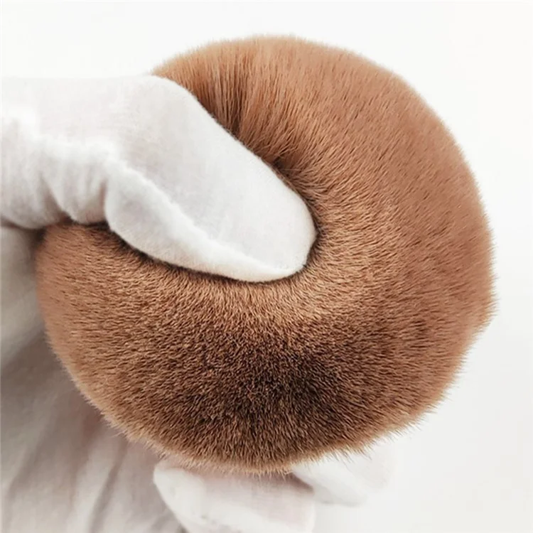 Multifunctional Pressed Powder Makeup Brush Electroplated Handle Cosmetic Brush