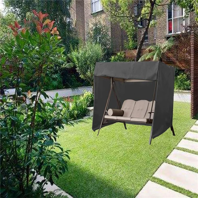 220x125x170cm Outdoor Garden Yard Swing Seat Cover Oxford Cloth Swing Chair Rainproof Shield