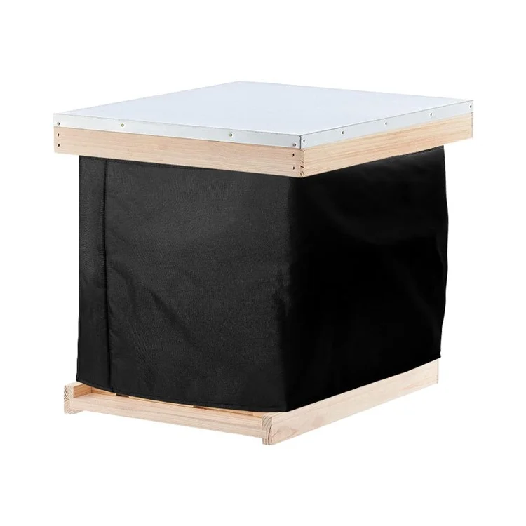 KG0244 600D Oxford-Tuch Bienenstockisolations-Abdeckung Windschutz Verstellbare Schutzhülle für Bienenstöcke
