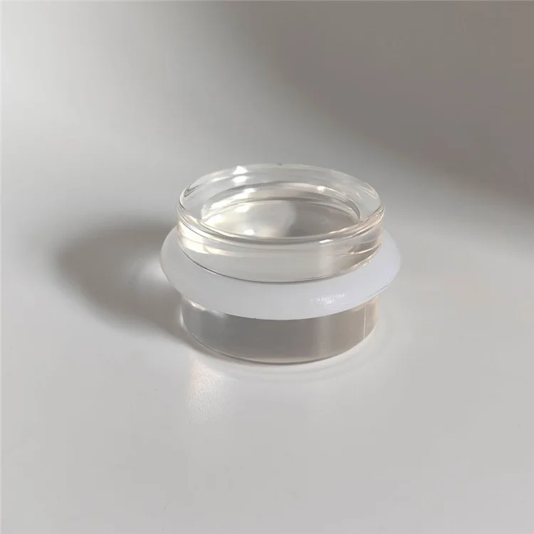 Resin Door Stopper No Need Punch Transparent Self Adhesive Door Stop Holder