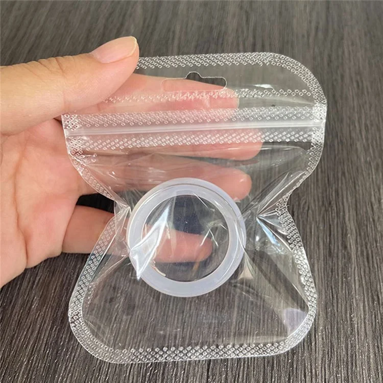 Resin Door Stopper No Need Punch Transparent Self Adhesive Door Stop Holder