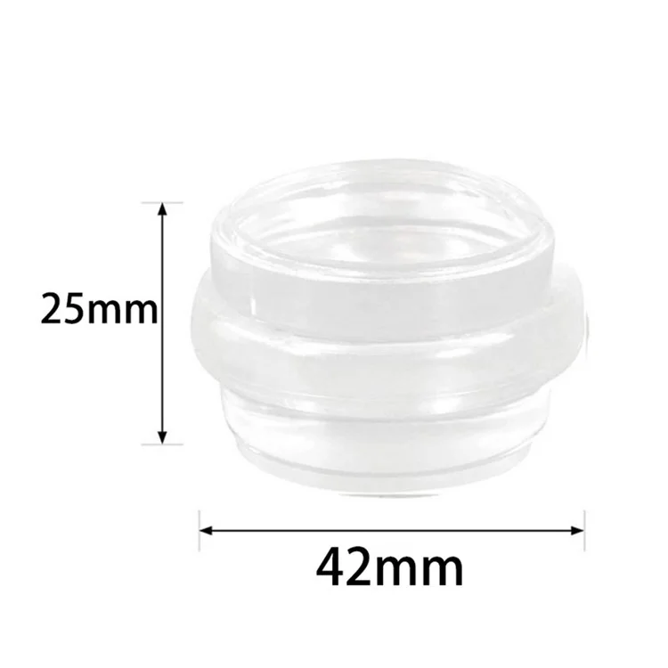 Resin Door Stopper No Need Punch Transparent Self Adhesive Door Stop Holder