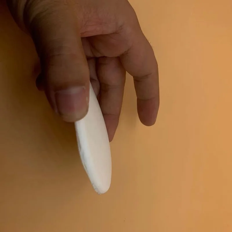 6Pcs 40x8mm White Silicone Anti-collision Pad Self-adhesive Door Handle Bumper Round Door Stop Muffler