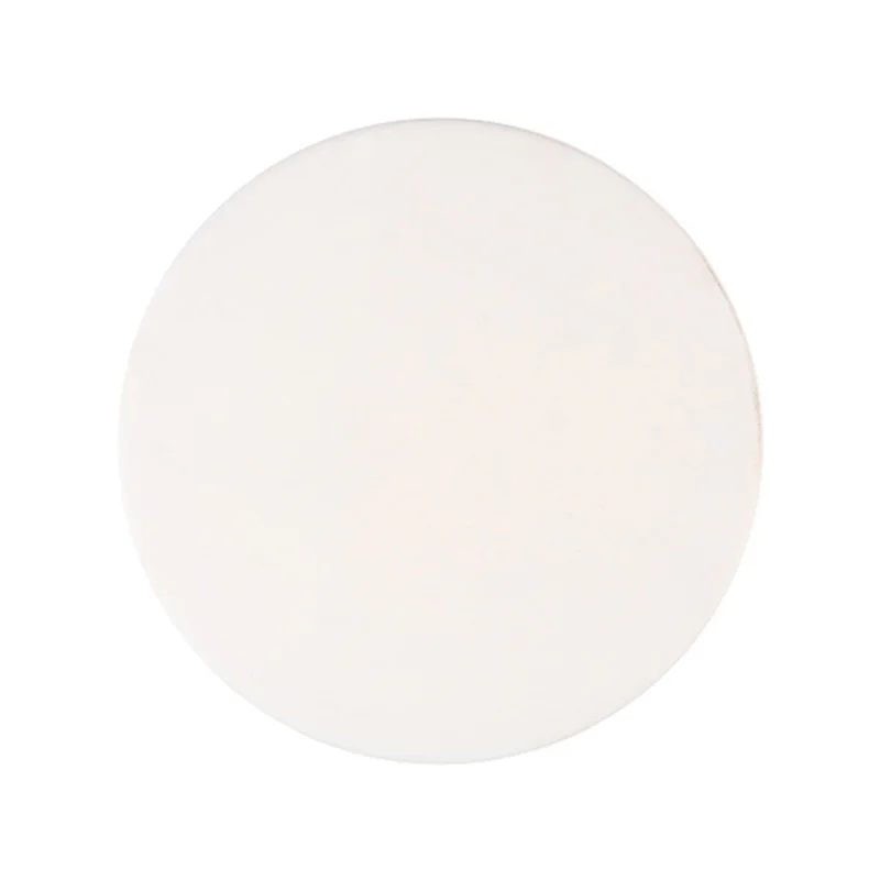 Door Stopper Self-adhesive Silicone Door Handle Bumper Mute Anti-collision Wall Protection Pad - 5cm Round White