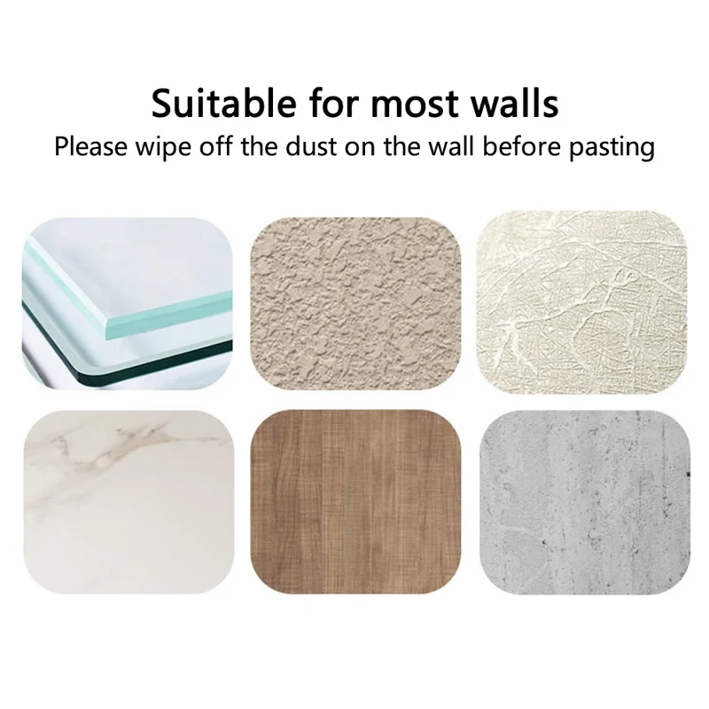 Door Stopper Self-adhesive Silicone Door Handle Bumper Mute Anti-collision Wall Protection Pad - 5cm Round White