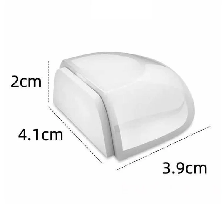 Door Stopper Resin Wall Protector Self-Adhesive Door Buffer Floor Stop for Home and Office