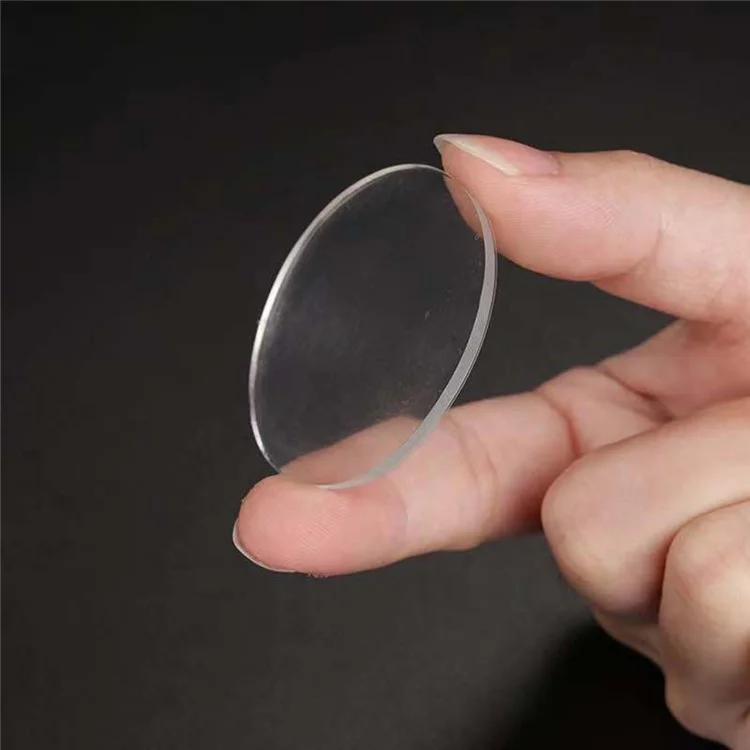 BENYIDA 10Pcs / Set 40x1.0mm Transparent Double-Sided Adhesive Round No Trace Acrylic Sticky Pad
