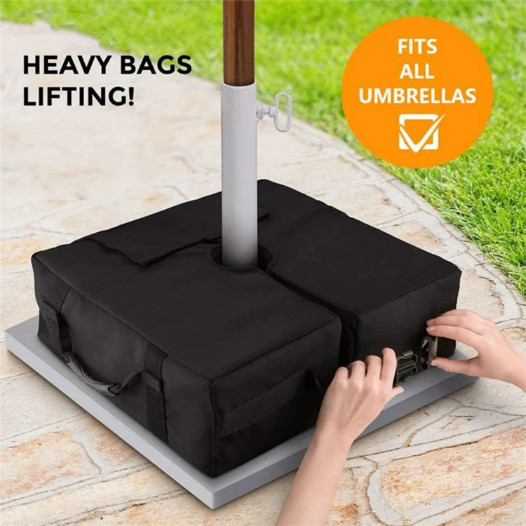 KG0045 900D Oxford Cloth Square Détachable Patio Parasol Base Sac Poids