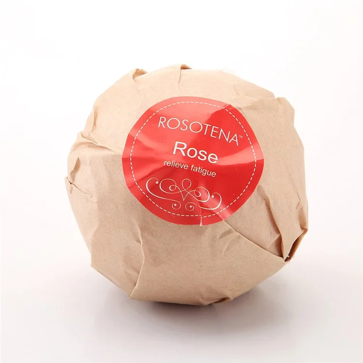 ROSOTENA 6Pcs / Box Bath Bombs Organic Handmade Fizzy Bathbombs Birthday Anniversary Gift