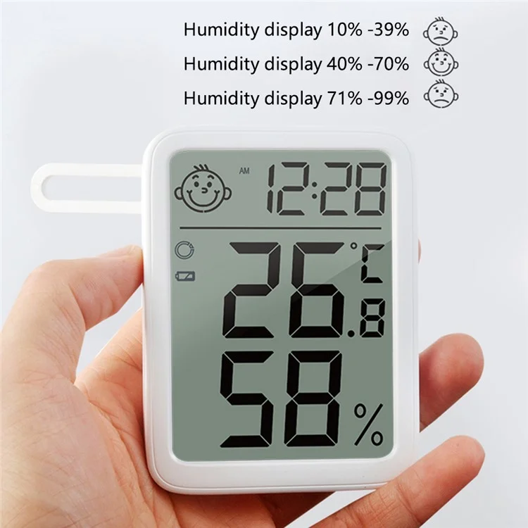 6046B Smart App Digital Display Термометр Гигрометр Температура и Влажность Метр со Стендом