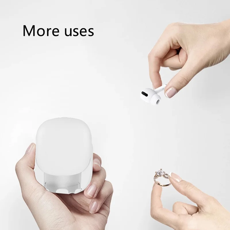 RM-S9 UVC Toothbrush Sanitizer Dryer Electric Toothbrush Cleaner Wall-mounted Holder - White