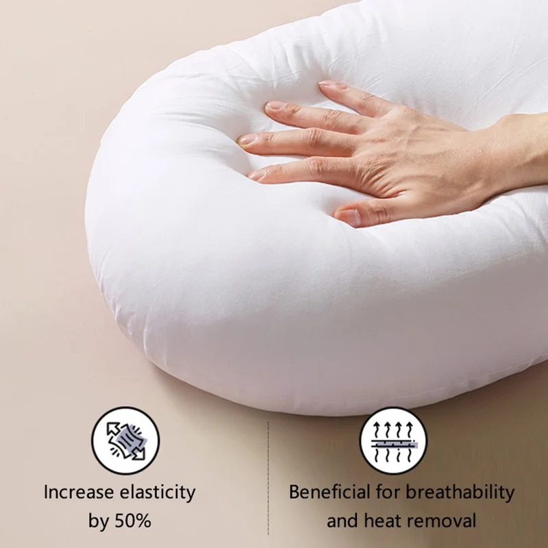 H Shaped Pregnancy Pillow Maternity Pillow Hip Support with Crescent Pillow for Sleeping - Light Green