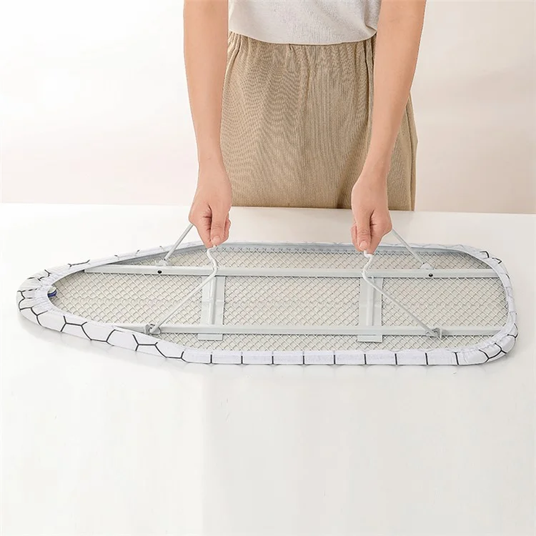 FASOLA YF-152 Table à repasser pliante avec revêtement épais matelassé pour la couture, la salle des métiers
