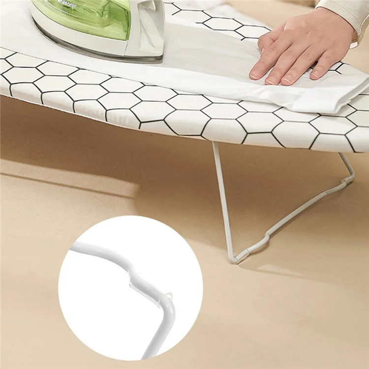 FASOLA YF-152 Table à repasser pliante avec revêtement épais matelassé pour la couture, la salle des métiers