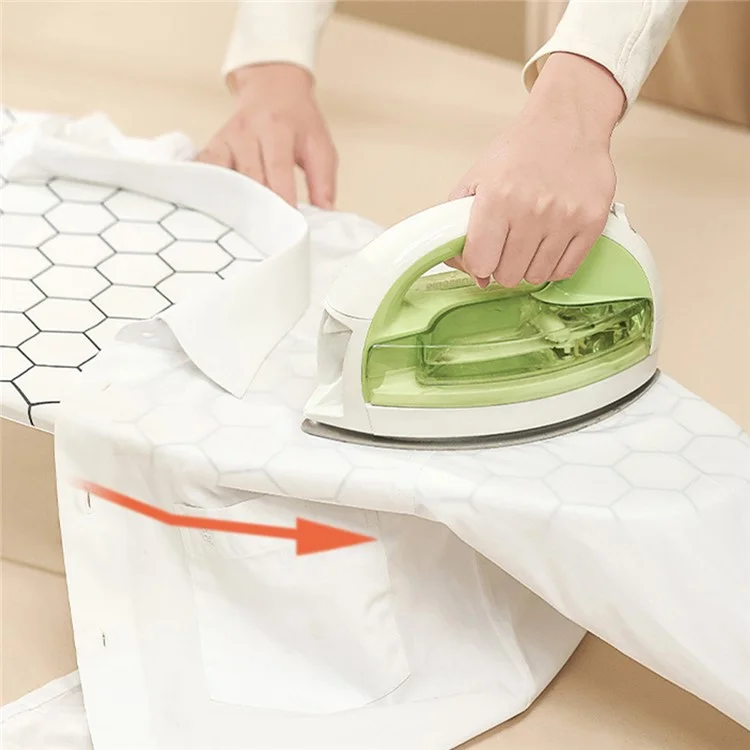 FASOLA YF-152 Table à repasser pliante avec revêtement épais matelassé pour la couture, la salle des métiers